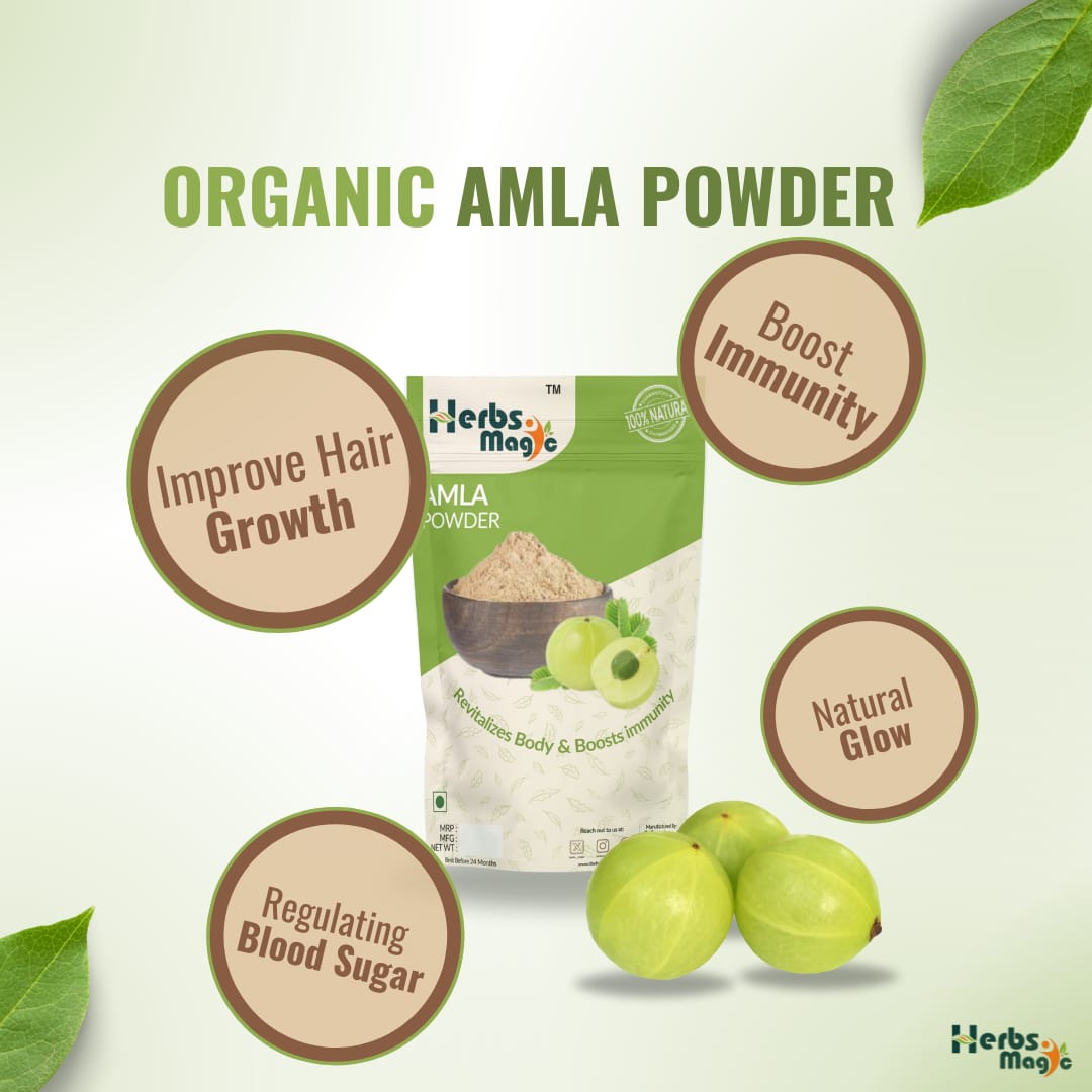 HERBS MAGIC – Amla Powder For Growth