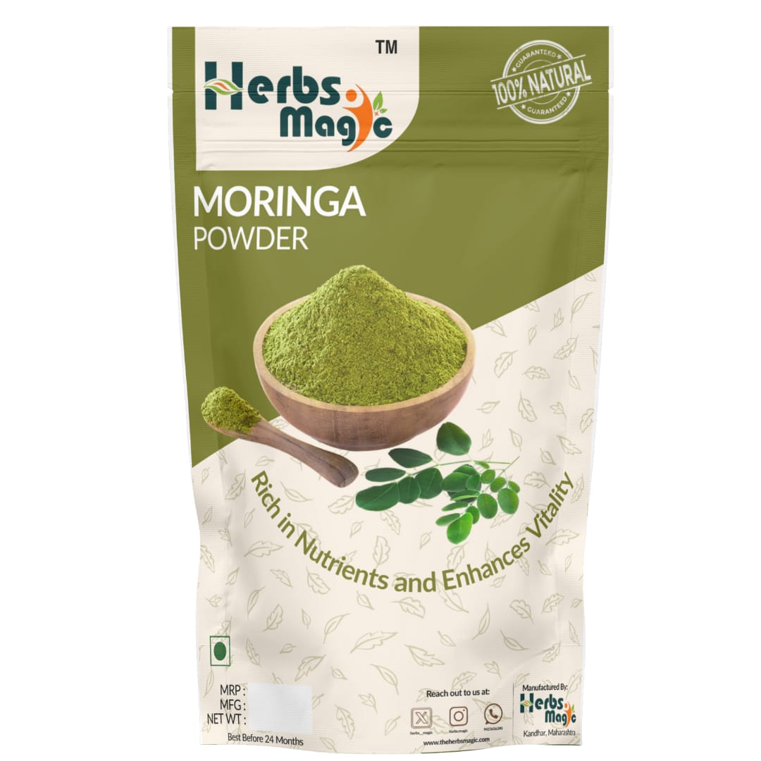 HERBS MAGIC – Organic Moringa Powder For Wellness