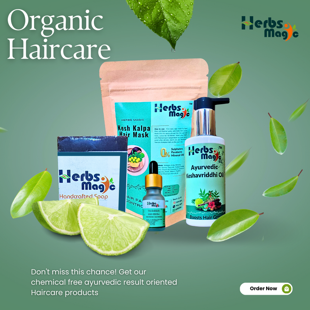 HERBS MAGIC – Ayurvedic Hair Restoration Combo